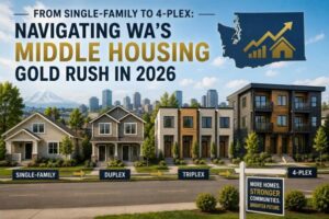 From Single-Family to 4-Plex: Navigating WA’s Middle Housing Gold Rush in 2026
