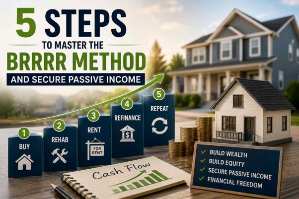 5 Steps to Master the BRRRR Method and Secure Passive Income
