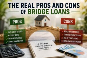The Real Pros and Cons of Bridge Loans