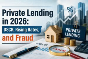 Private Lending in 2026: DSCR, Rising Rates, and Fraud